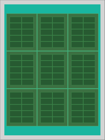 PCB Array Layout Result 4